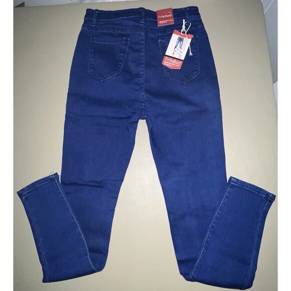 Frisduo Denim Blue Jeans Distressed Women’s Size 34 - Picture 9 of 12